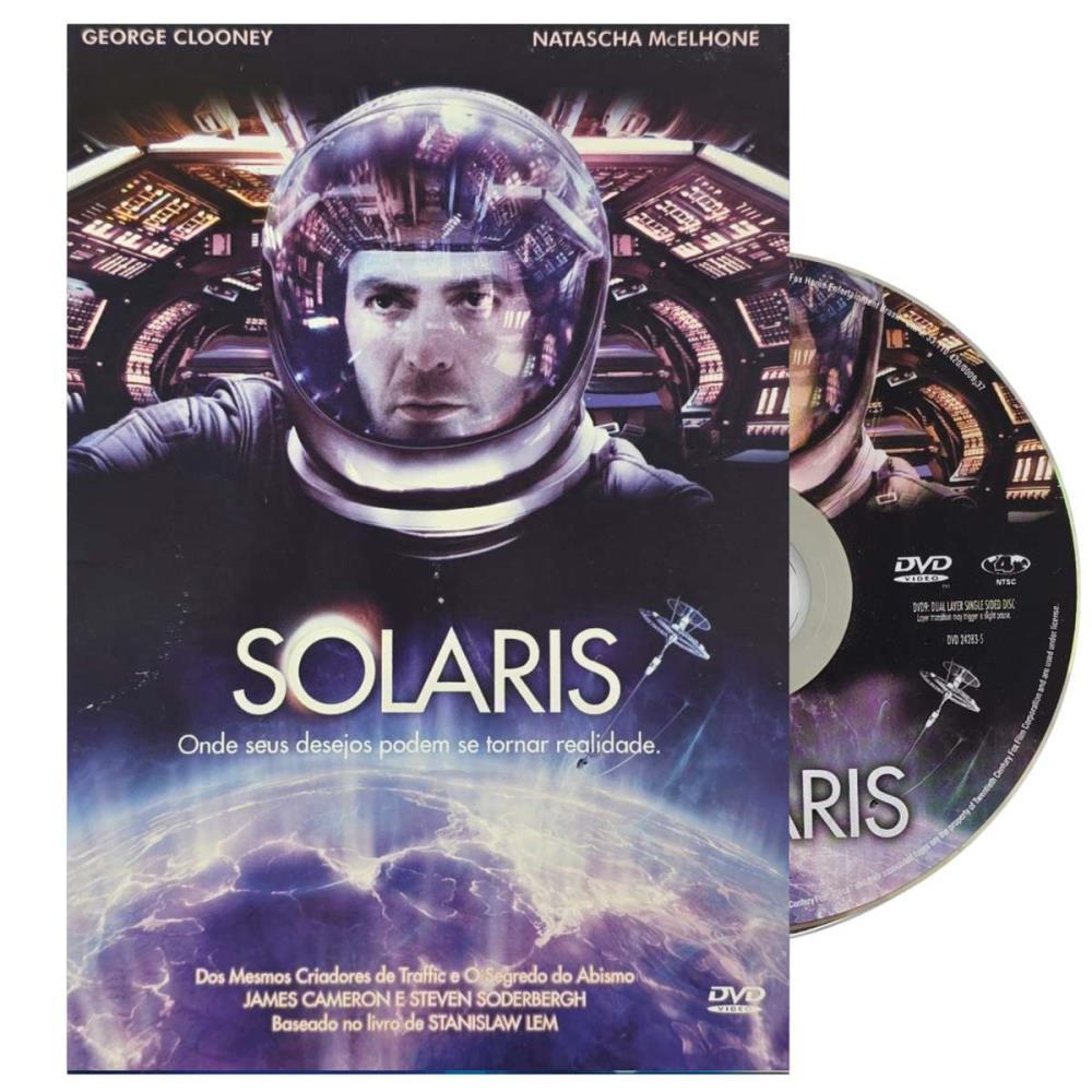 DVD Solaris - George Clooney James Cameron - Raro Original