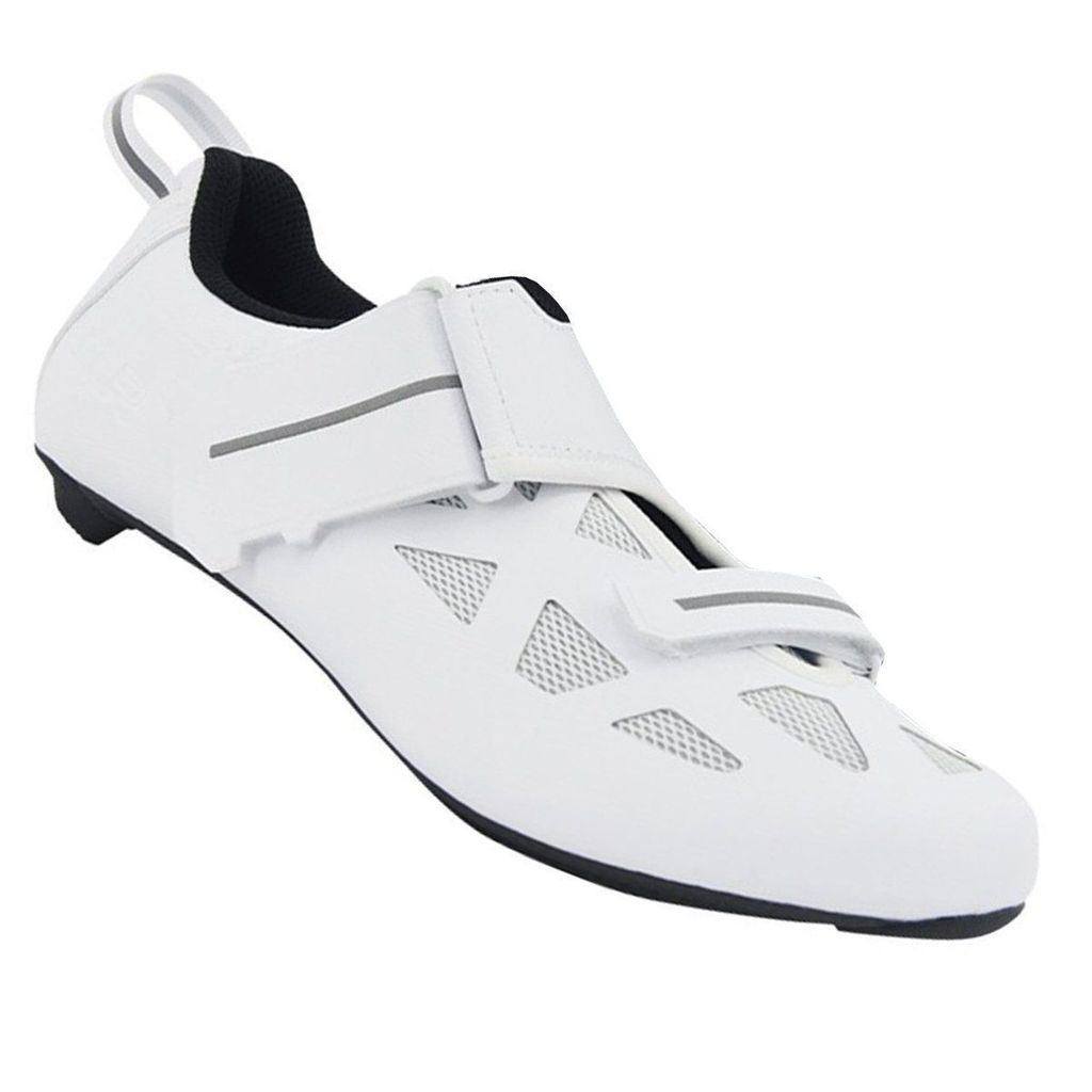 Sapatilha de Ciclismo FLR FT-5 Triathlon Carbon Branca 2026