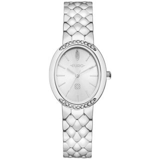 Relógio Euro Feminino Serpentes Prata - EU2035ZAE/4K em Oferta na Shopee