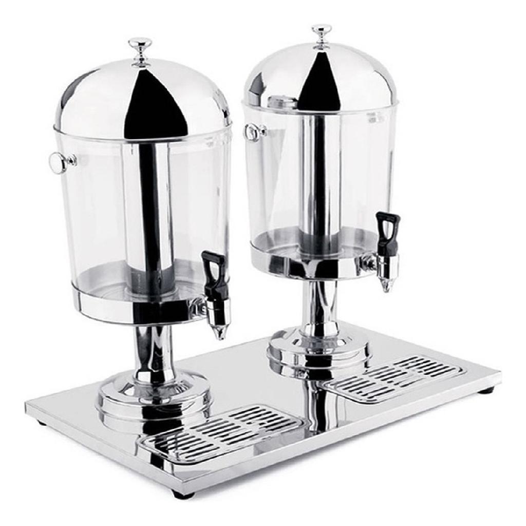 Suqueira Dupla Refresqueira Inox Dispenser Suco Bebida Butts