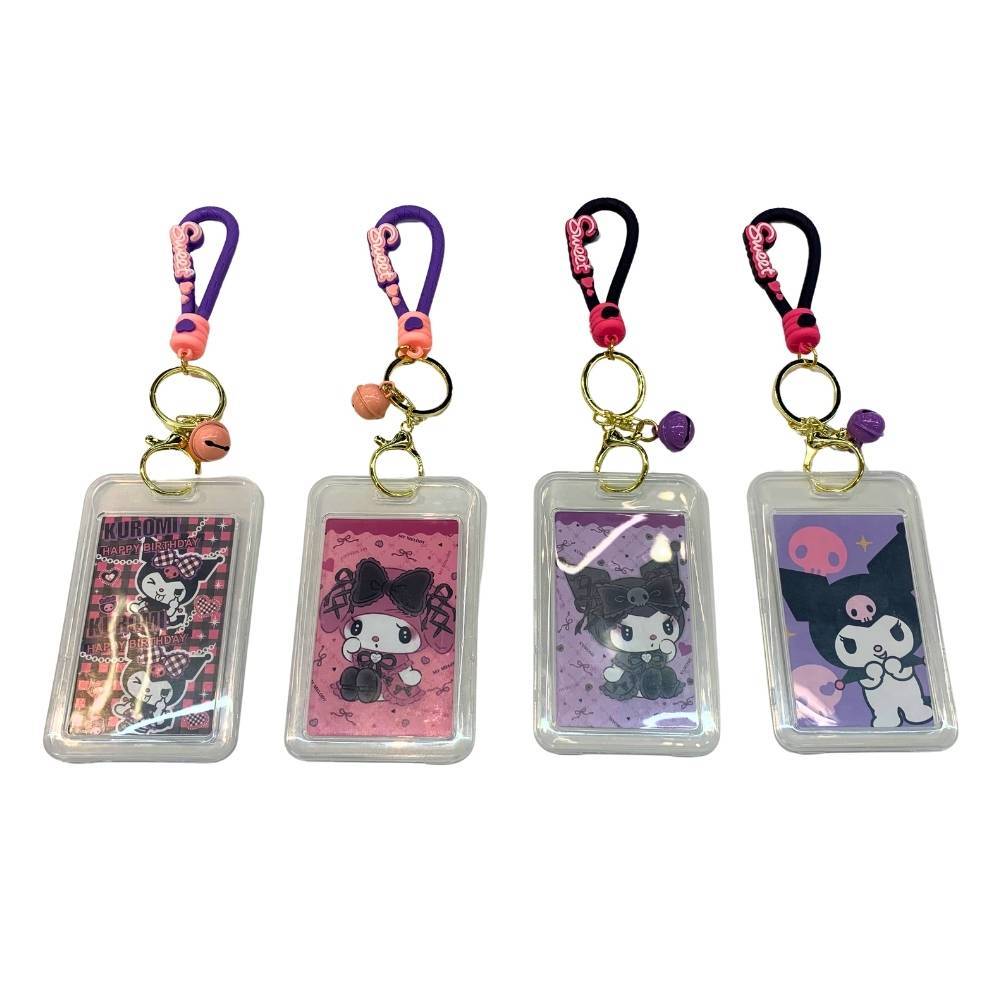 Porta Photocard Holder Cartão Kpop Kuromi - Chaveiro em Oferta na Shopee