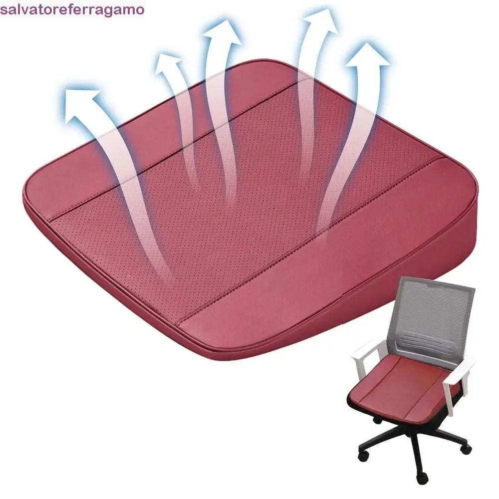 Almofada De Bunda Para Cadeira De Escritório SALVATOREFERRAGAMO , Assento De Carro Com Altura Extra De Design Ergonômico