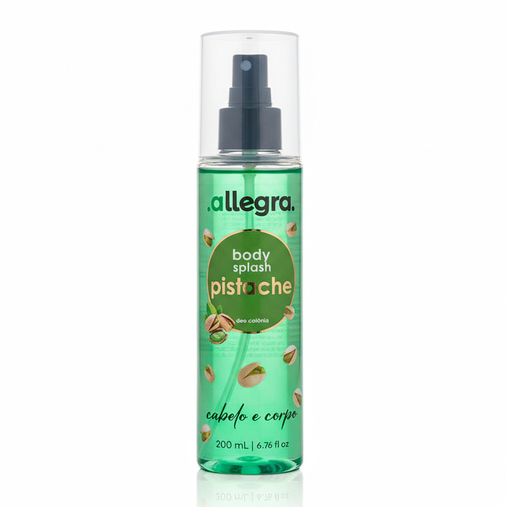Body Splash Cabelo e Corpo Pistache Allegra 200ml