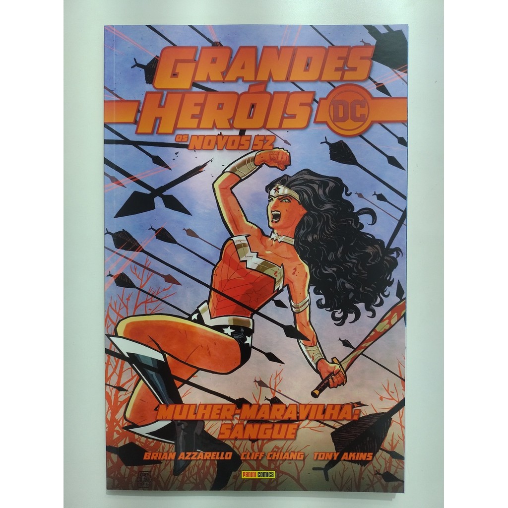 Grandes Heróis Dc: Os Novos 52 Vol. 2 - Mulher-maravilha: Sangue de Brian Azzarello
