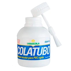 Adesivo PVC CPVC 175g Brascola Cola Para Cano Água Quente Solda Para Canos Hidráulica