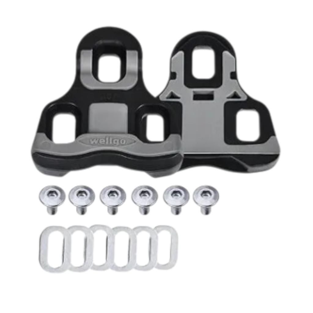 Tacos Taquinhos Bike Speed Wellgo RC7 Look Kéo 0° Pedal Road Profissional