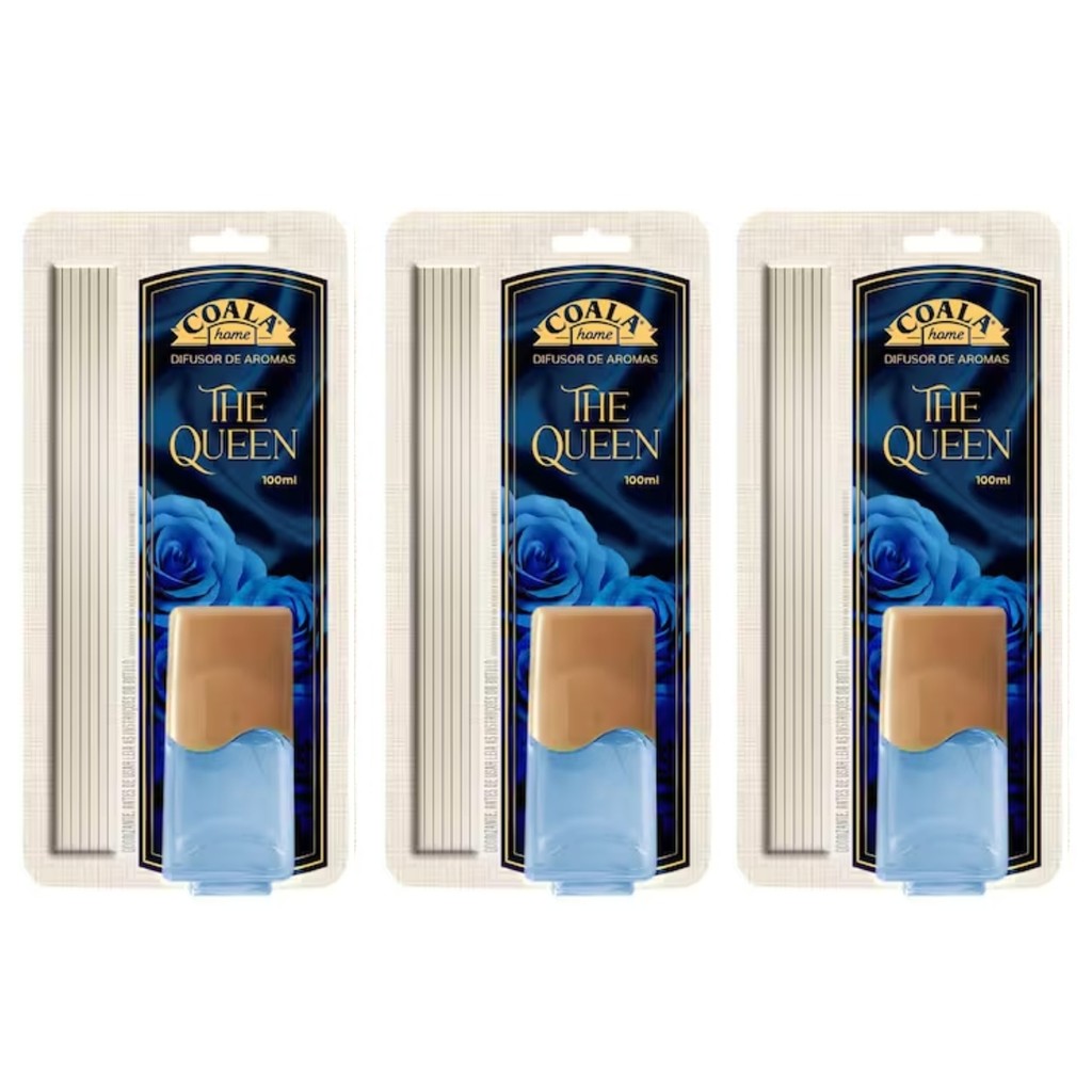 KIT C/3 DIFUSOR DE AROMAS COALA THE QUEEN 100ML