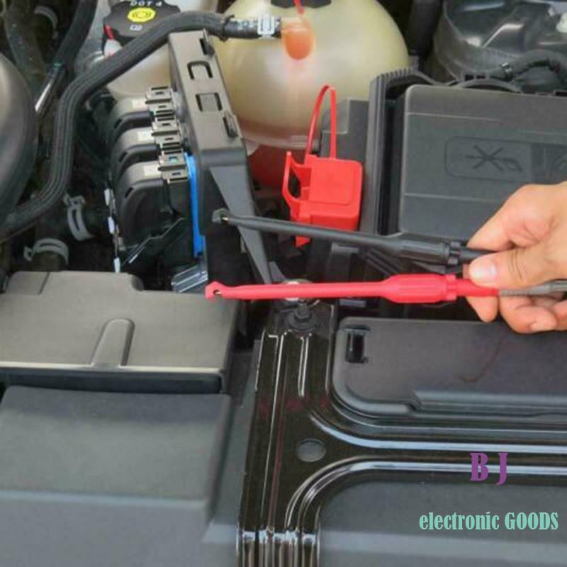 Kit De Teste De Multímetro Automotivo-Ferramentas De Clipe De Perfuração De Fio De Sonda De Energia Com Clipes Elétricos