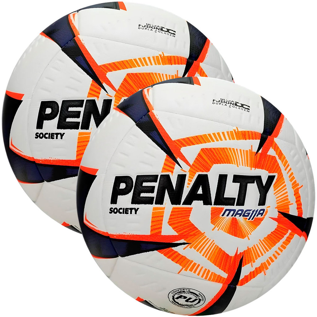 Kit 2x Penalty Bola De Futsal Futebol de Salão Profissional Rx MAG11A R2 XXVI Original