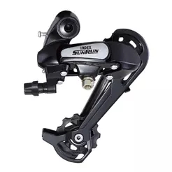 Cambio Traseiro 7 Vel Sunrun Cage Longo Preto