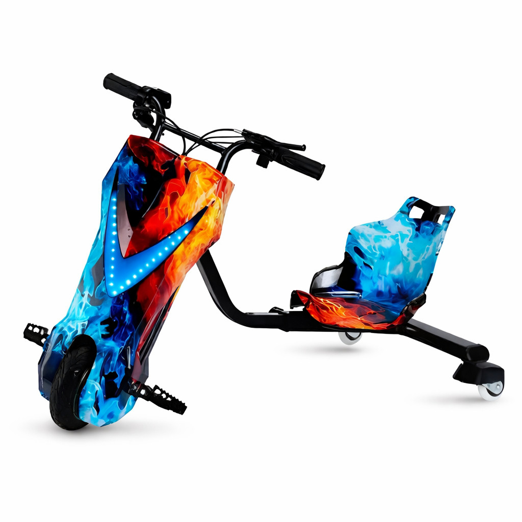 Triciclo Elétrico Drift 3 Velocidades 250w Bluetooth Led Adulto e Infantil em Oferta na Shopee