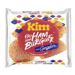 Pão de Hambúrguer Kim com Gergelim