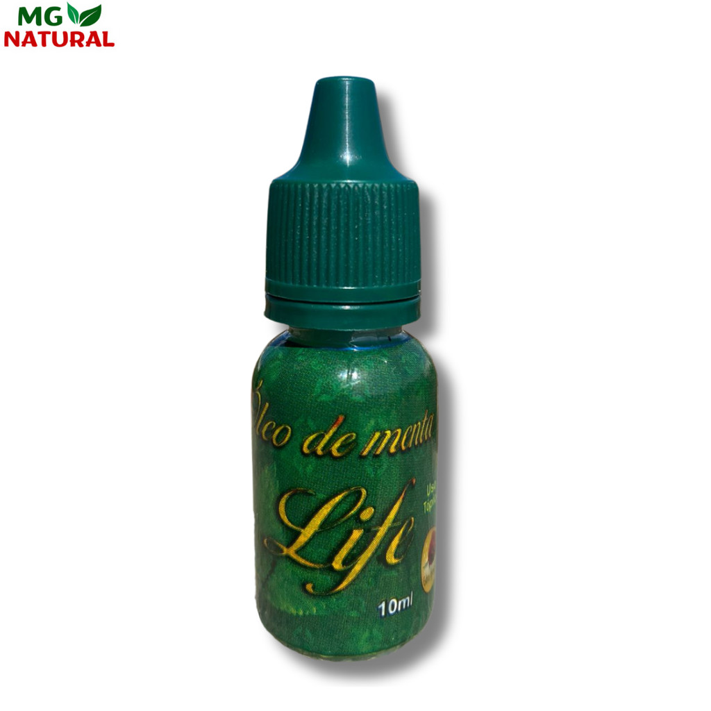 Kit Com 12 Óleo de Menta Life 10ml – Extra Forte, Aroma Natural
