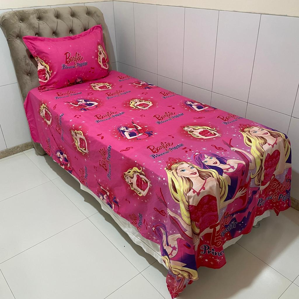 Jogo de Lençol Infantil Princesas 2 Peças Kids Desenho Para Menina e Menino em Oferta na Shopee