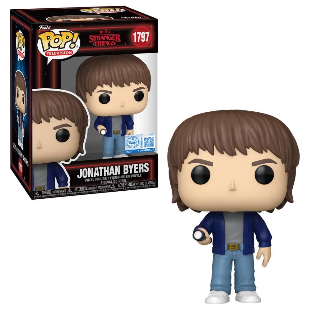 Boneco Funko Pop Exclusivo Stranger Things T5 Jonathan Byers em Oferta na Shopee