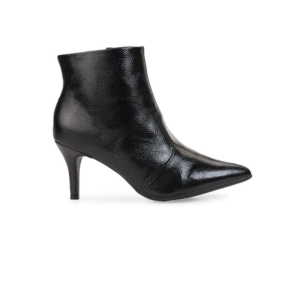 Ankle Boot Bebecê Salto Fino Bico Fino
