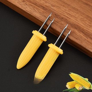 Suporte para Talos de Milho, Utensílios de Cozinha de Plástico, Garfos de Frutas, Garfos de Churrasco