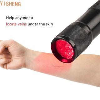 YISHENG Localizador De Veias Portátil Infravermelho LED Ferramenta Médico Suprimentos Luz Vermelha Exibição Vascular