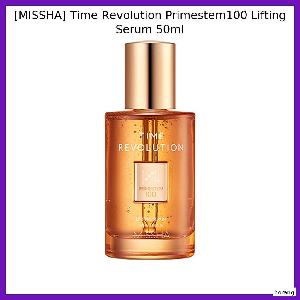 [MISSHA] Time Revolution Primestem100 Lifting Serum 50ml/Soro Coreano/Efeito Firmador/100 % Genuíno Por horan