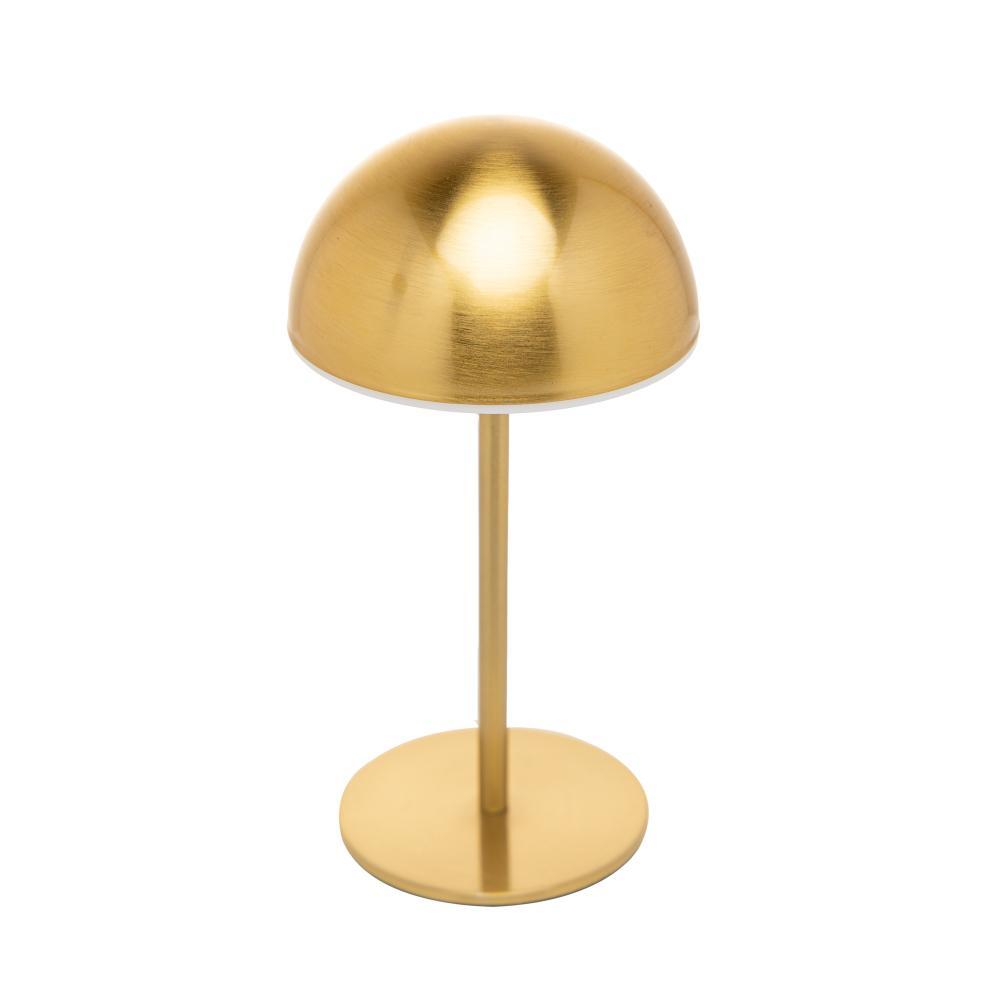 Luminária de Mesa Led 3 Tons Usb Eclipse Dourada em Oferta na Shopee