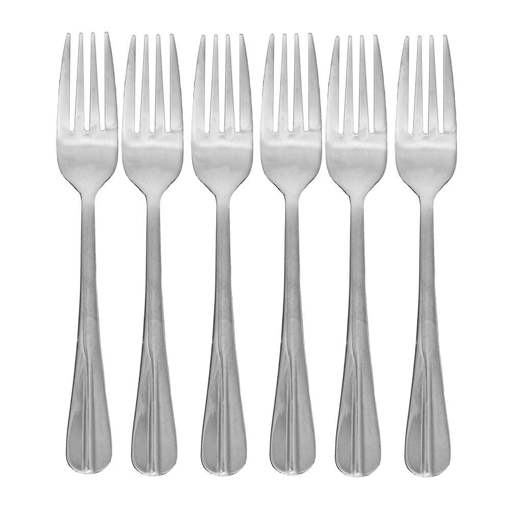 6 Garfos para Sobremesa Lyor Positano de Aço Inox 16cm