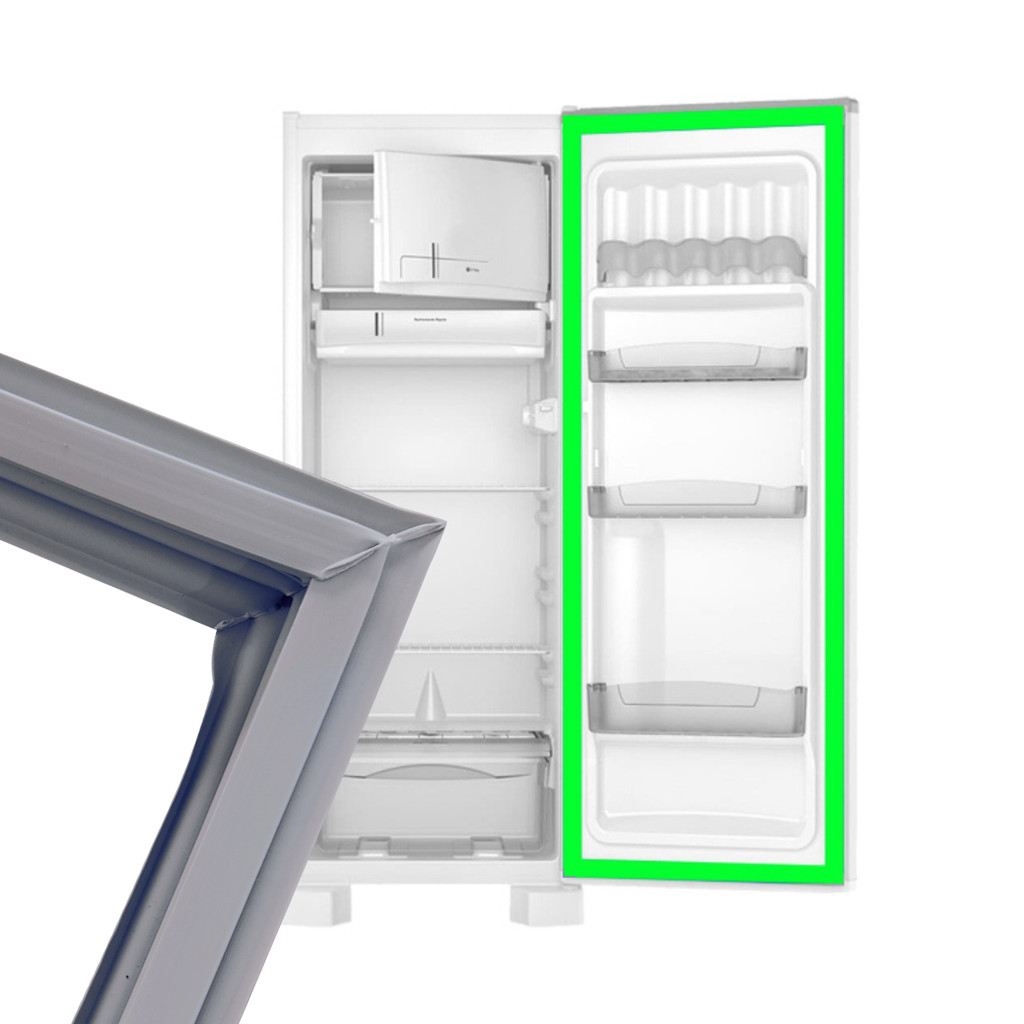 Borracha Gaxeta Porta Freezer Vertical Para Electrolux F180