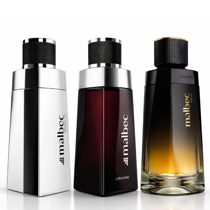 3 Fragrâncias Maubec Importados Refil em Spray Essência Concentrada Perfume Masculino