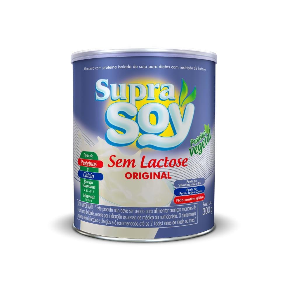 SupraSoy Sem Lactose Original Alimento em Pó 300g SupraSoy Sem Lactose Original Alimento em Pó 300g