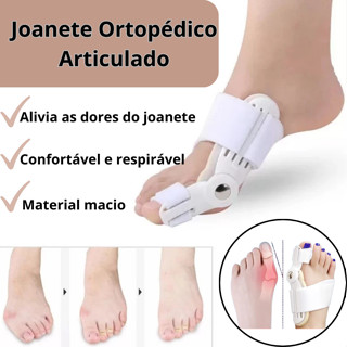 Corretor Joanete Ortopédico Articulado Unidade Ortese Suporte De Dedos Alívio Da Dor No Dedão em Oferta na Shopee