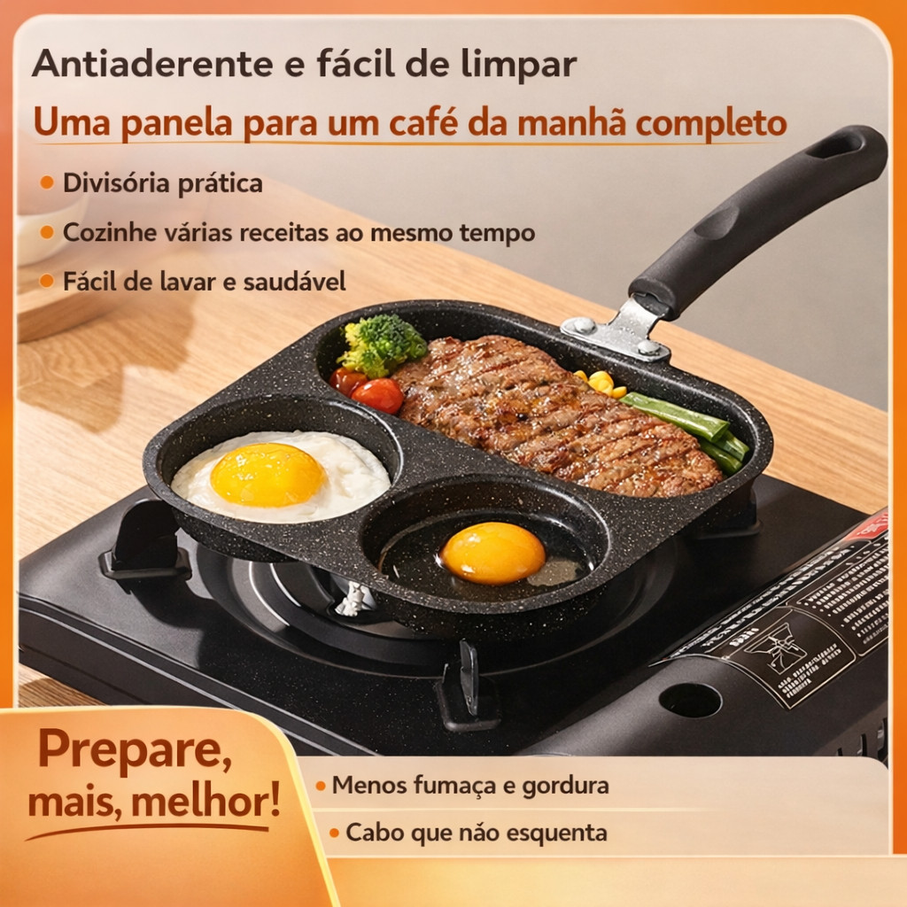 Fritar Ovo Panela Antiaderente - Comprar com Melhor Preço em Utensílios de Cozinha