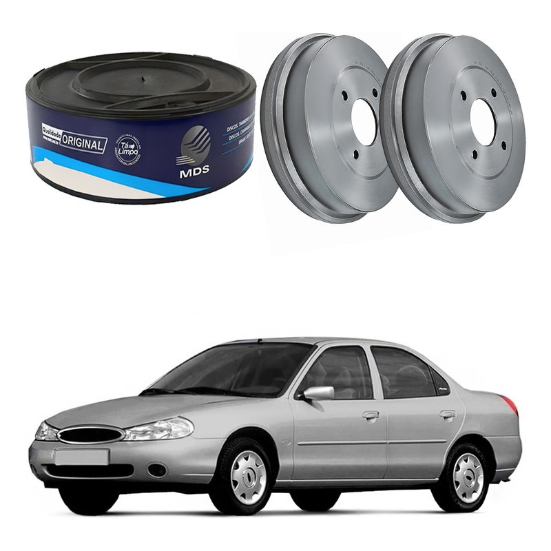 Tambor Freio Traseiro Mds Mondeo 1.8 1997 A 2000
