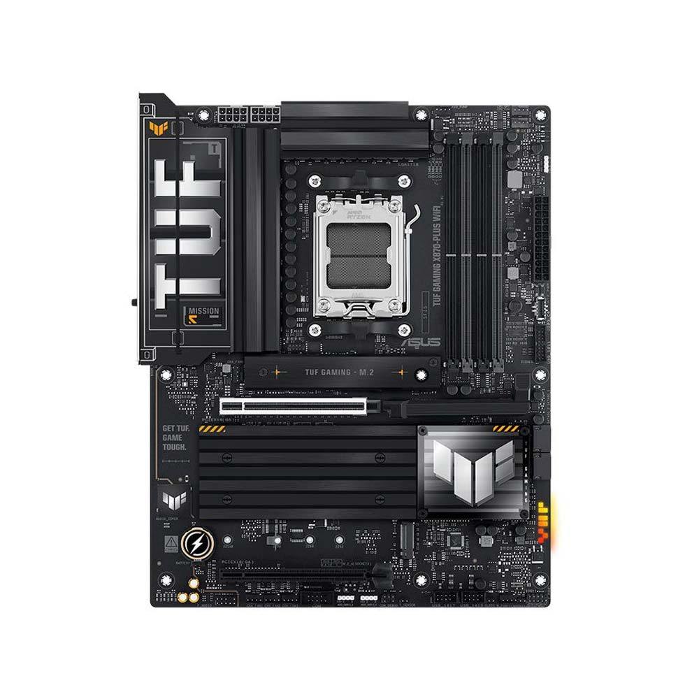 Placa Mãe Asus Tuf Gaming X870-plus Wifi, Chipset X870, Amd Am5, Atx, Ddr5 - 90m