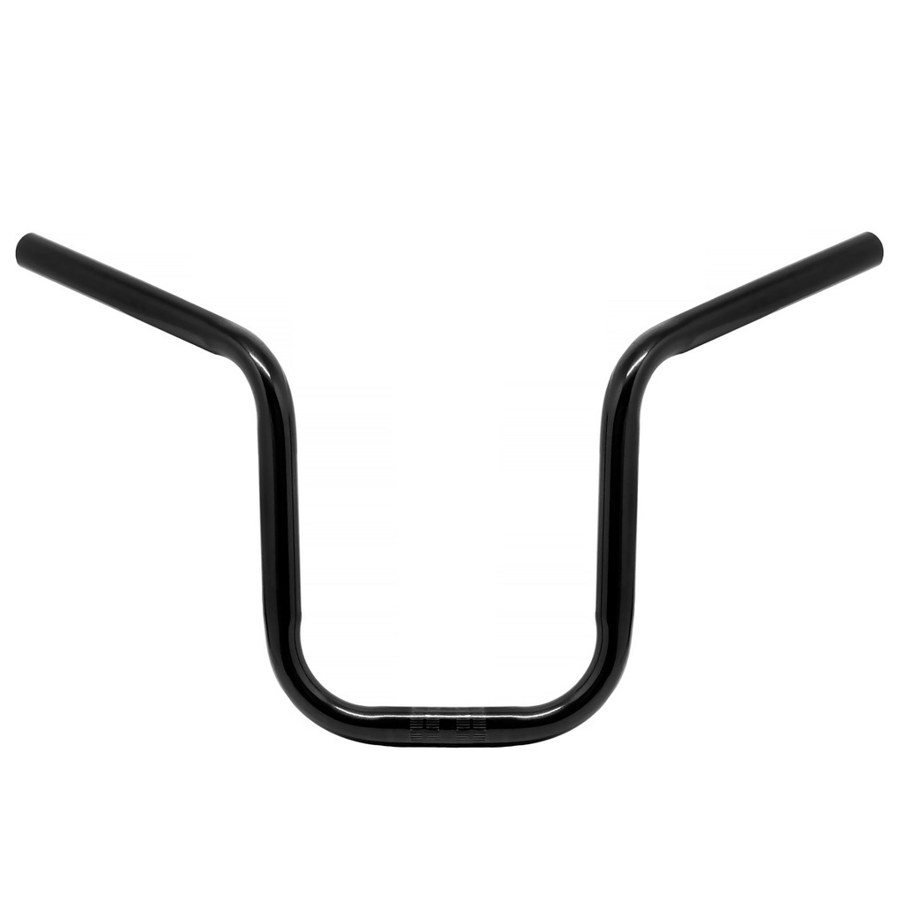 Guidão Guidom Alto para Bicicleta Montagem Em aço carbono Cromado e preto Ultra bikes