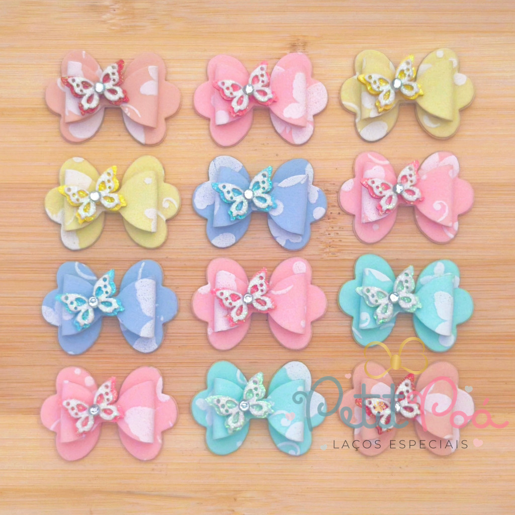 ADESIVO PET LAÇO FELICITY - BANHO E TOSA (12 UNIDADES)