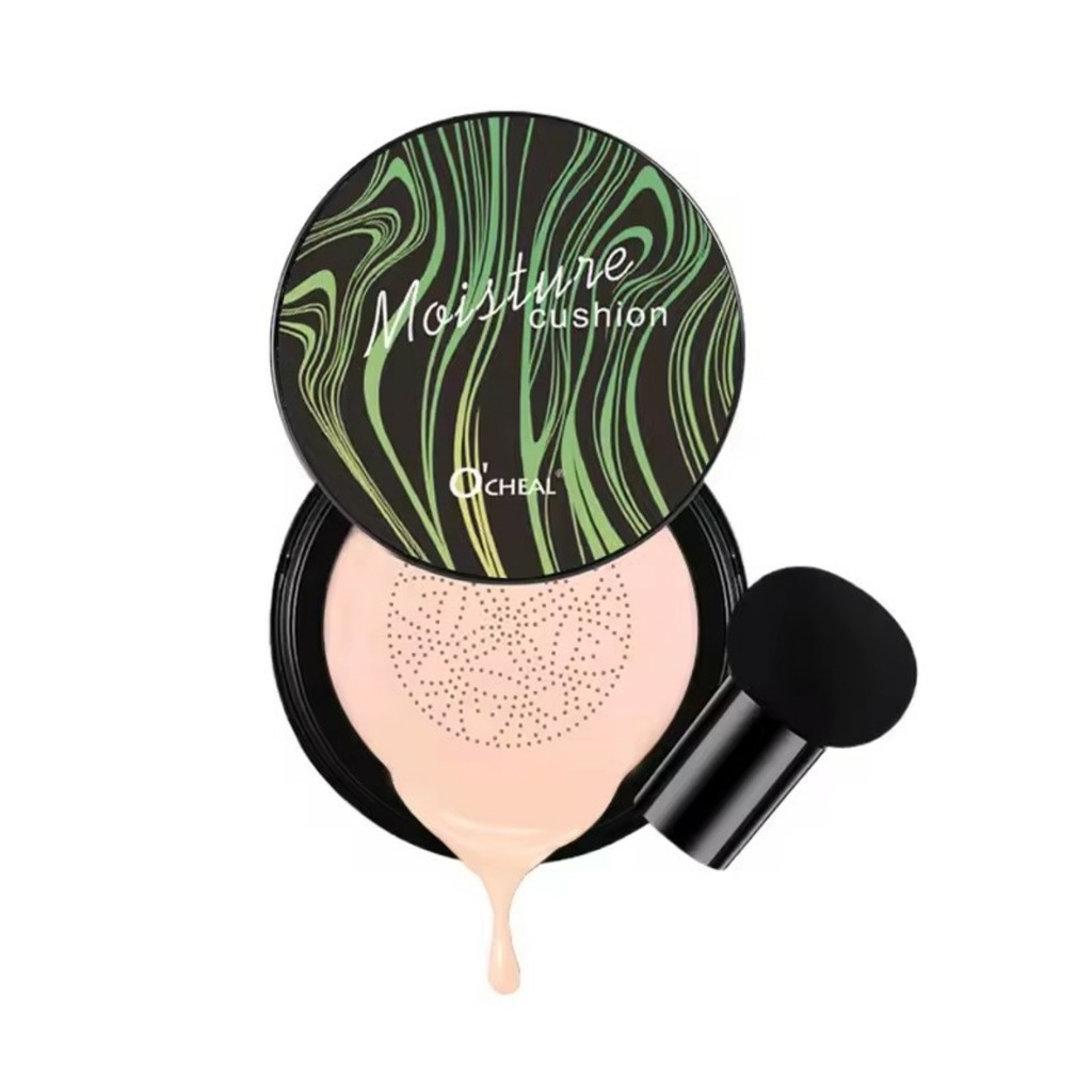 Base Liquida Corretivo Moisture Cushion a Prova D'água O'cheal (Natural 02)
