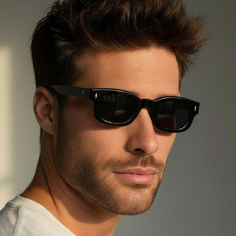 Óculos De Sol Com Strass De Seta Pequena – Retrô Femininos Estilo Rua Europeu