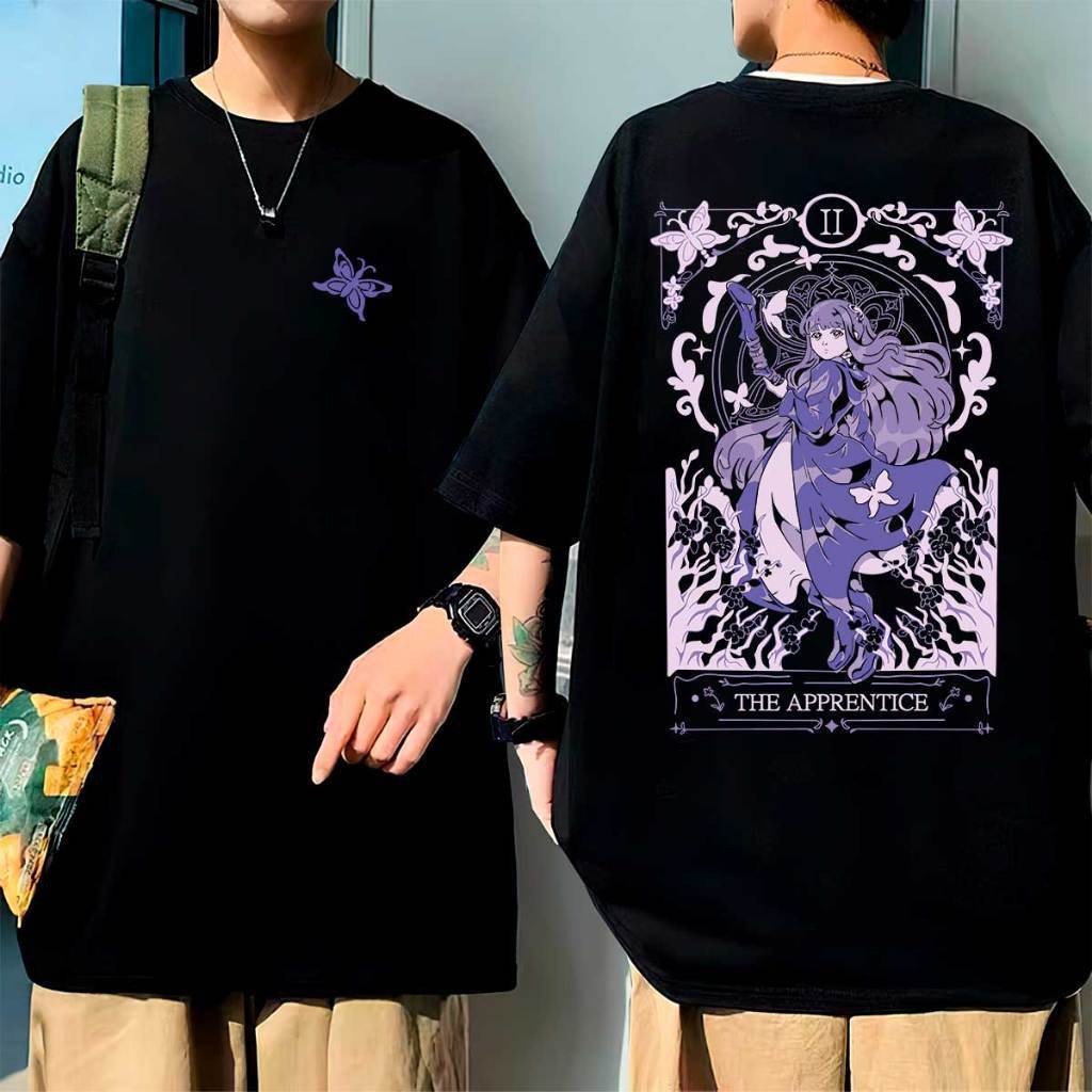 Camiseta Oversized Anime The Aprentice Frieren Mangá Camisa Unissex