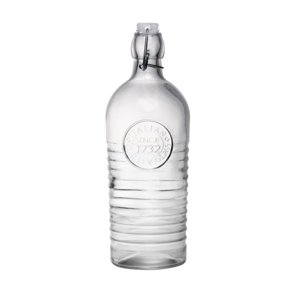 Garrafa com Tampa Hermética Lyor 500ml Vidro Squeeze Água Suco Academia Casa Escritório Presente Elegante Chique Prático