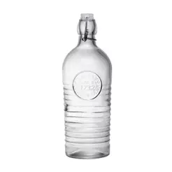Garrafa com Tampa Hermética Lyor 500ml Vidro Squeeze Água Suco Academia Casa Escritório Presente Elegante Chique Prático