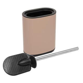 Escova Sanitária Suporte 10cm x 4cm x 35,5cm Bege Plástico em Oferta na Shopee