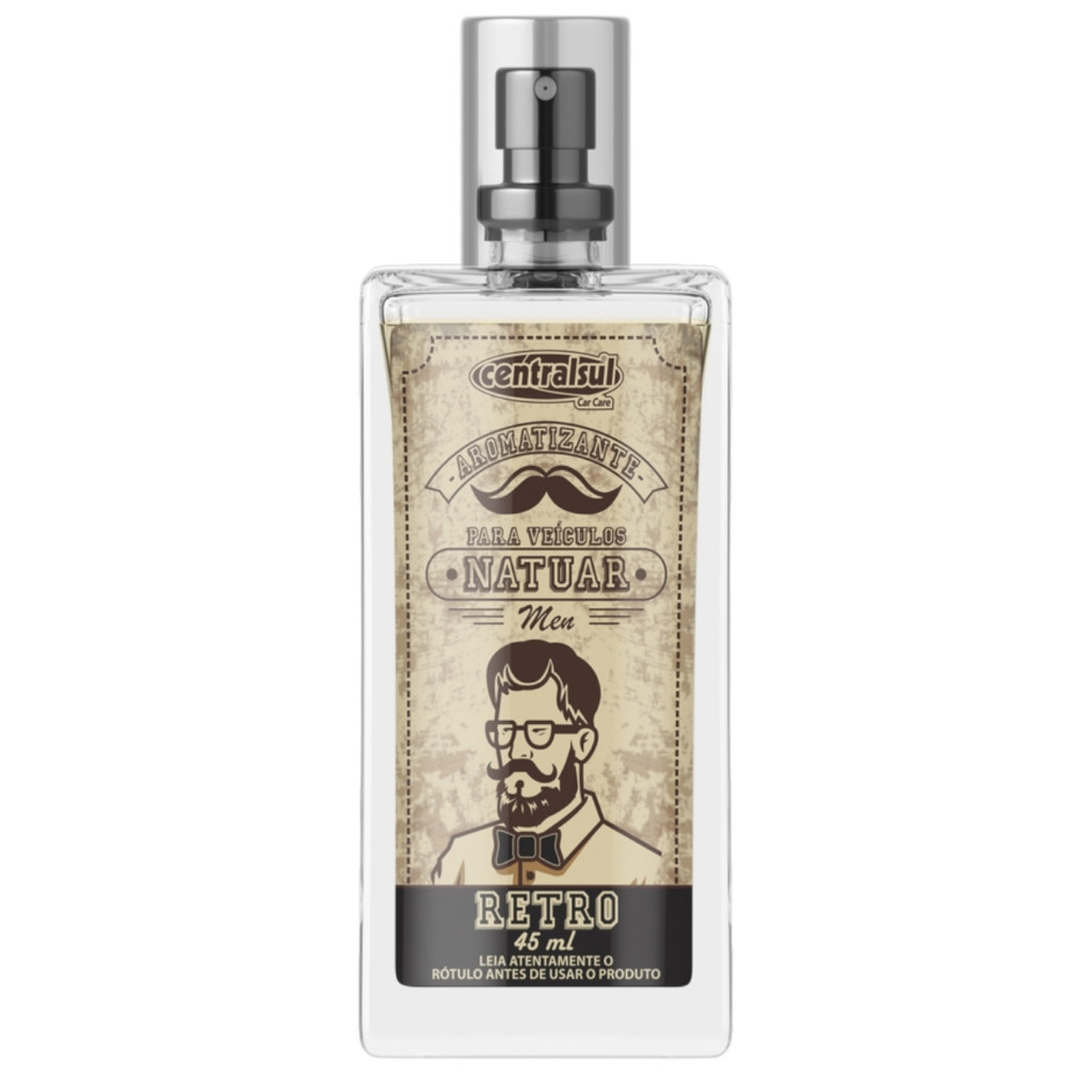 AROMATIZANTE NATUAR MEN RETRO CENTRALSUL 45ML — imagem 2 de 2