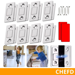 Kit 8 Peças Fecho Magnético Ultra Forte - Solução para Armário e Porta em Oferta na Shopee