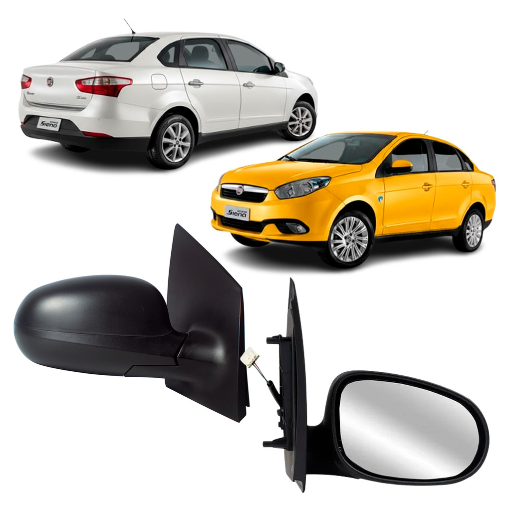 Retrovisor Direito Elétrico Grand Siena - Ano 2012 Até 2021