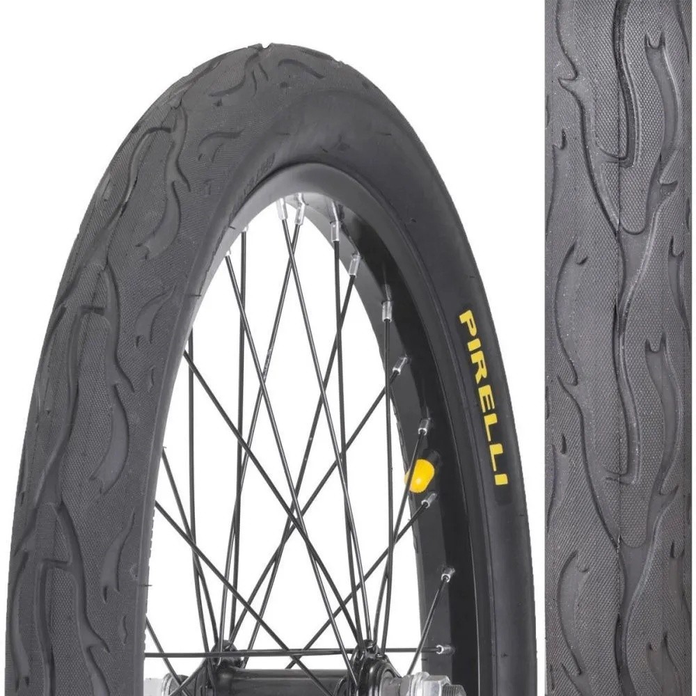 Pneu Bicicleta Pirelli Flame Tornado Beta Aro 20 X 2.125 Balão Bmx em Oferta na Shopee