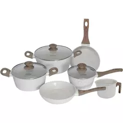 Jogo de Panelas Com 6 Peças Mimo Style Cook Mármol - 10215 P