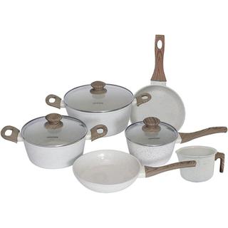 Jogo de Panelas Com 6 Peças Mimo Style Cook Mármol - 10215 P