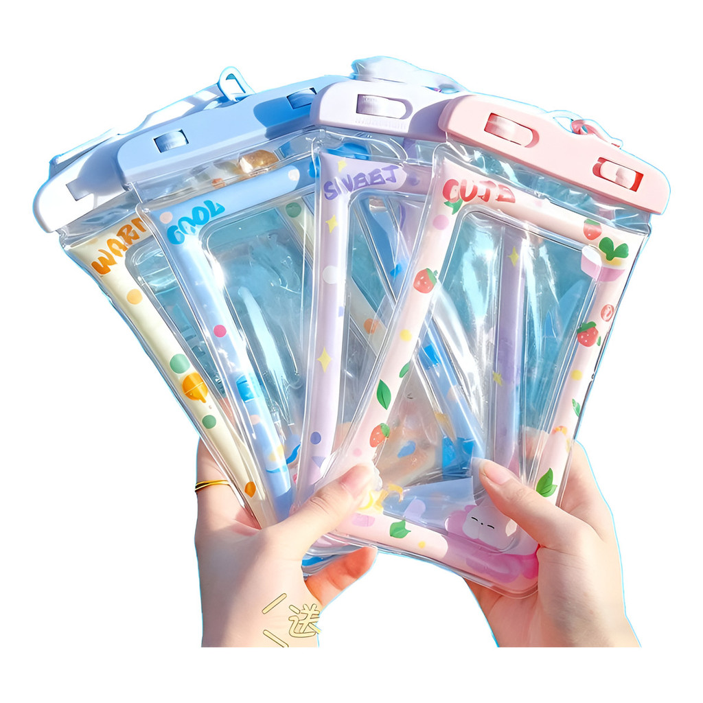 Bolsa Case Prova Dágua Mergulho Piscina Praia Agua Criança