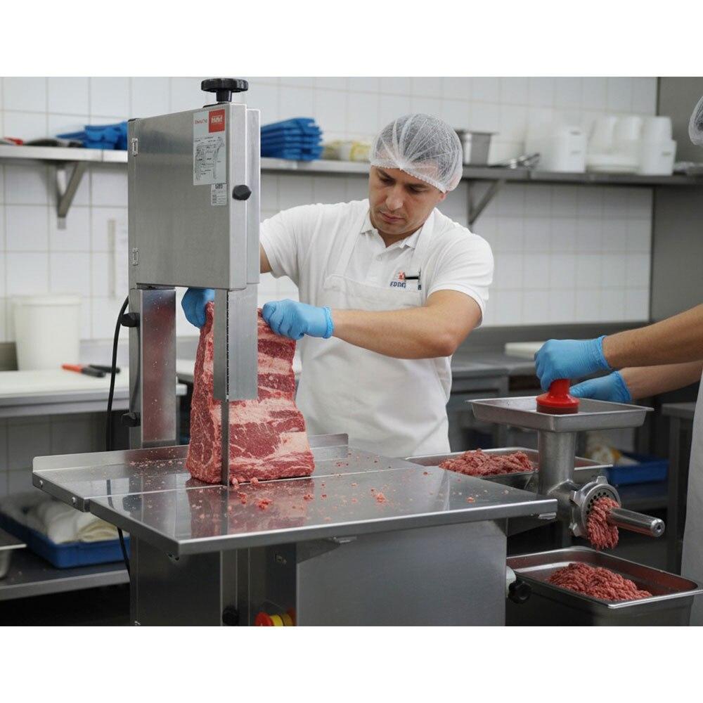 Serra Fita para Carne Malta 1045, Inox, Com Moedor e Mesa Móvel · foto 2