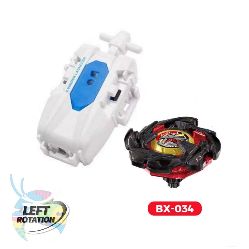 Beyblade X BX-34 Esquerda Cobalto Dragoon Xtreme Com Lançador Aperto Equipamento De Explosão Brinquedos Infantis Criança