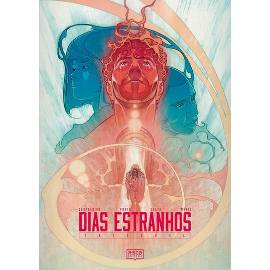 Capa do livro Comic - Dias Estranhos: Integral - Novo/Lacrado - Editora Risco Editora -